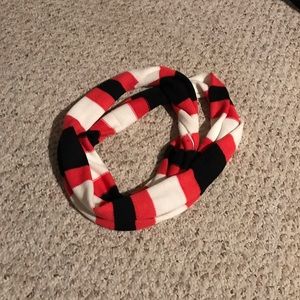 Pink and Black infinity scarf
