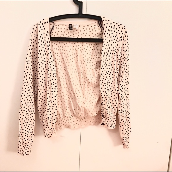 Never Worn Polkadot Cardigan