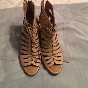 Lace Up Shoes NWOT