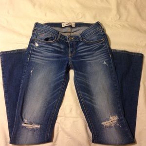 Juniors Hollister distressed jeans size 7R