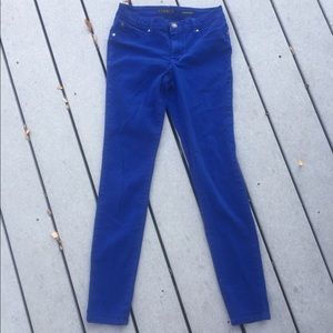 Jessica Simpson "Kiss Me" blue skinny jeans