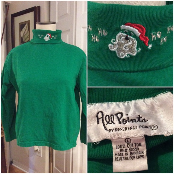 🚫BUNDLED🚫🎄Long Sleeve Santa Turtle Neck🎄