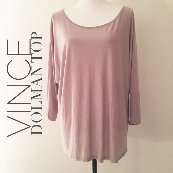 Vince Tops - Dolman sleeve viscose knit top L