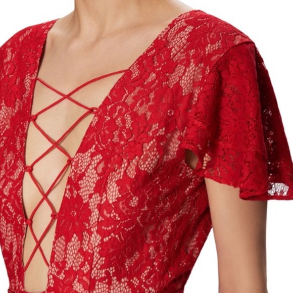 The Jetset Diaries Piazza Maxi in Ruby - Picture 2 of 4