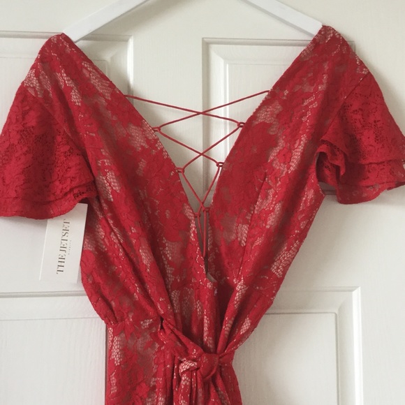 The Jetset Diaries Piazza Maxi in Ruby - Picture 4 of 4