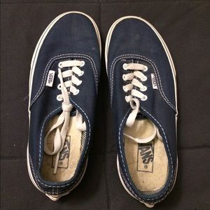 Navy blue kids vans