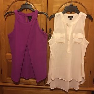 NWOT Two Dressy Tops
