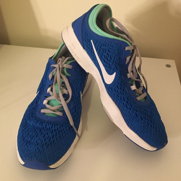 Blue Nike Women's shoes size 5