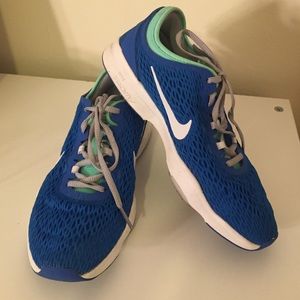 Blue Nike Women's shoes size 5