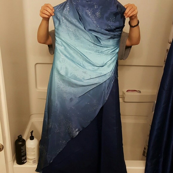 Blue Prom Dress - Picture 1 of 2