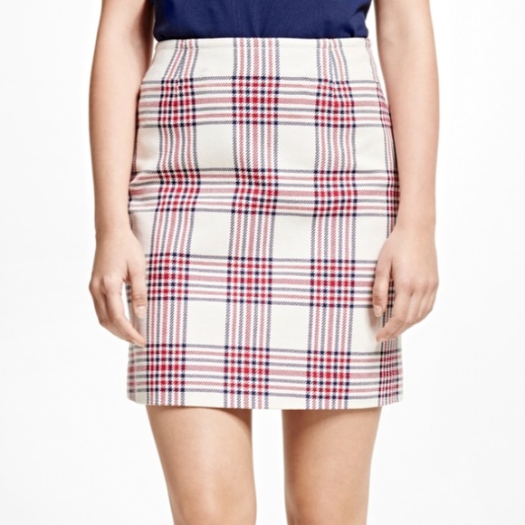 Brooks Brothers 2016 plaid skirt(NWT)