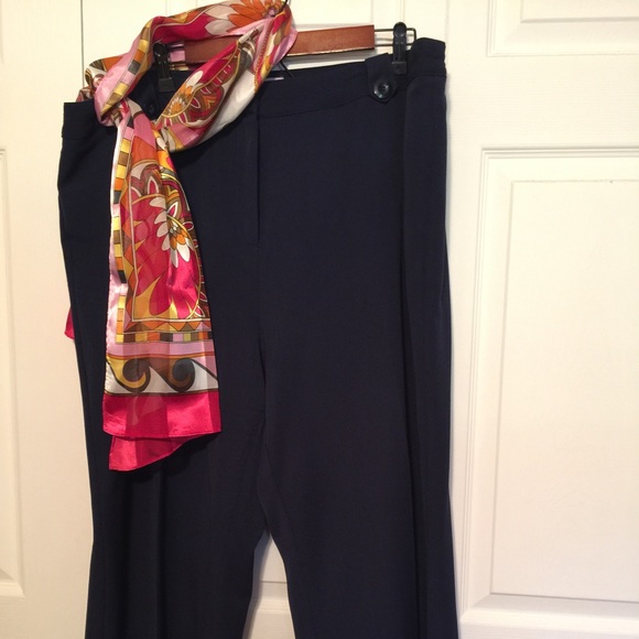 Navy blue dress pants