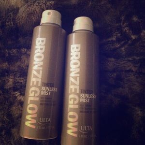 Two new ulta bronze glow tinted sunless mist