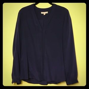 Silk purple blouse