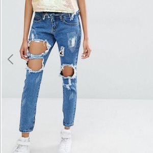 Ripped jeans