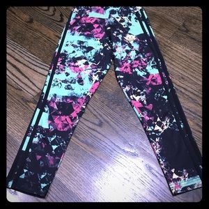 Adidas originals 3 stripe workout Capri pant