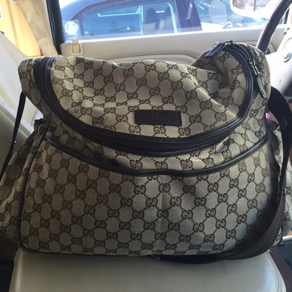Gucci diaper bag