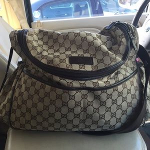 Gucci diaper bag