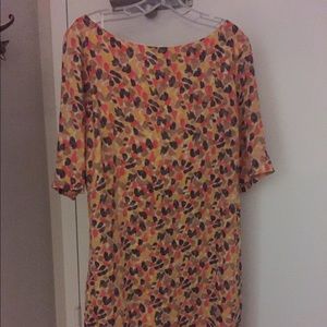 Printed sheath dress