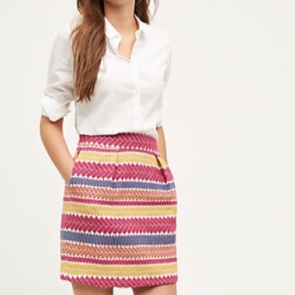 Anthropologie Mini Skirt