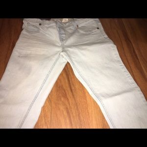 Mid rise skinny jeans