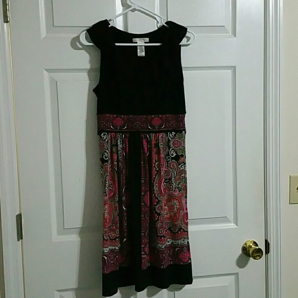 London Times sleeveless dress