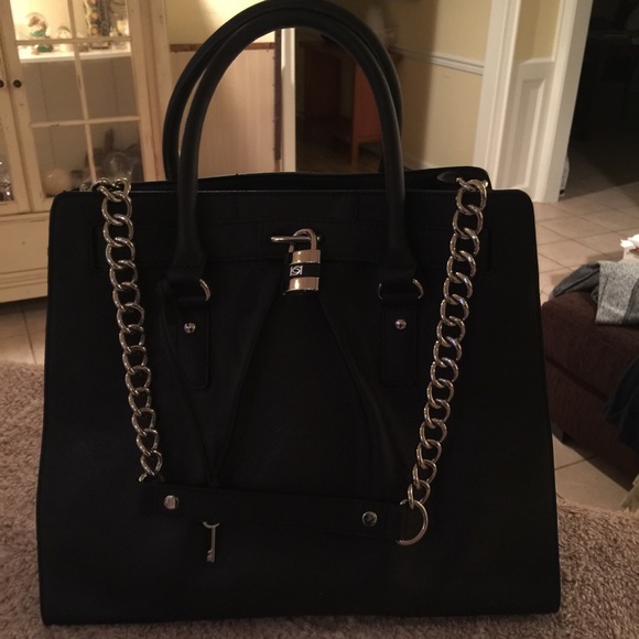 Bebe Leather Tote