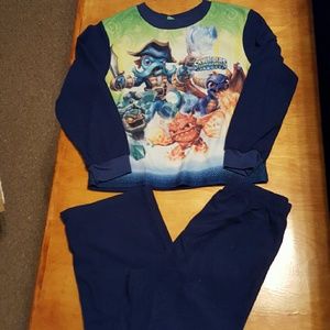 Skylanders boys fleece pajamas