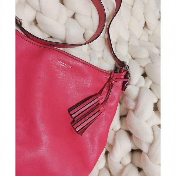 Coach Classic Leather Duffle Bag