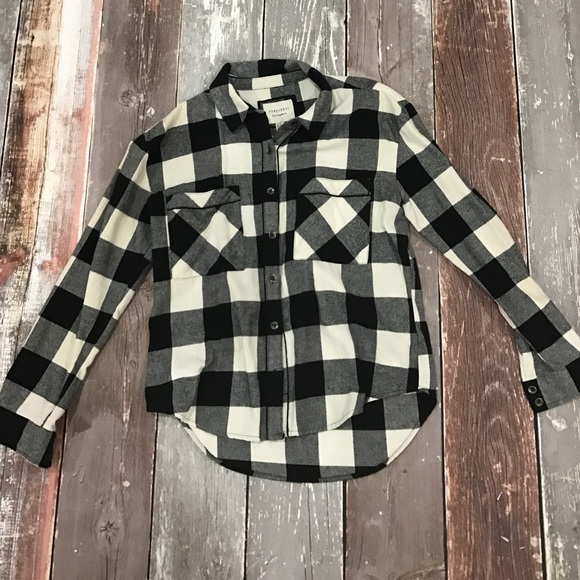 Plaid flannel shirt