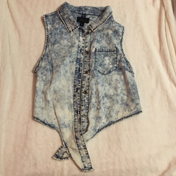 Denim vest