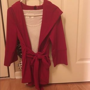 Jacket & long sleeve top