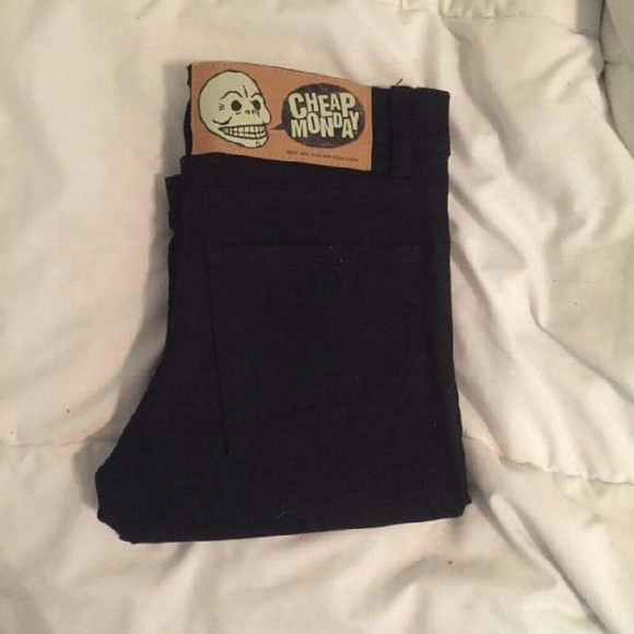 Cheap monday black jeans