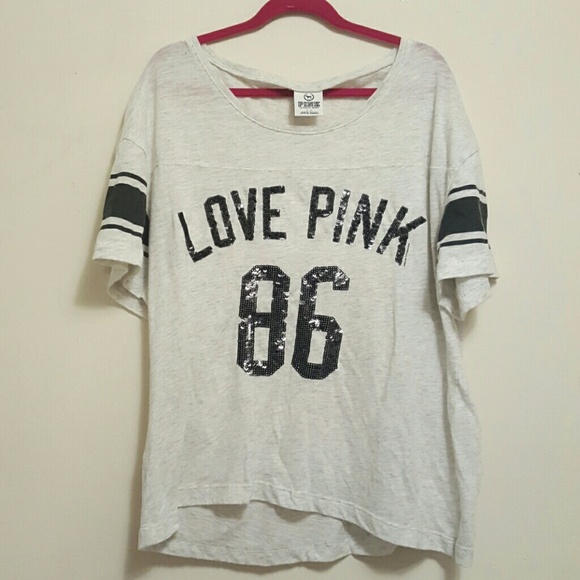 PINK Victoria's Secret Tops - PINK Sequin Shirt