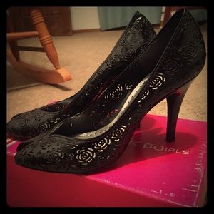 Black heels