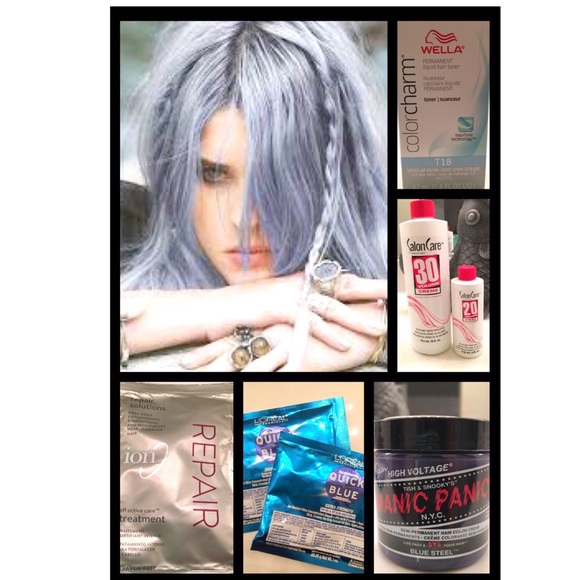 Gray Peek-a-Boo Hair Kit