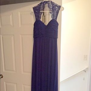 Blue ball gown - size 6