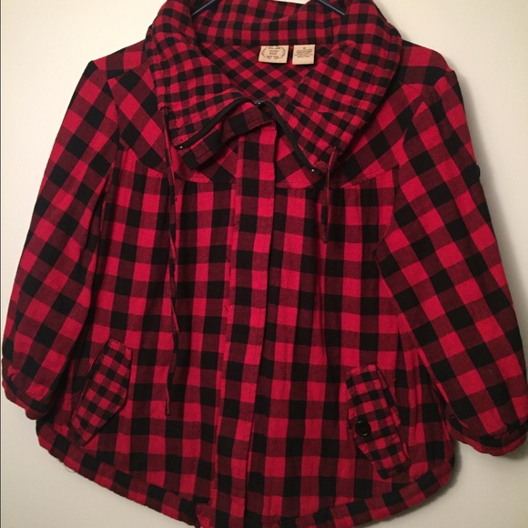 Black & Red Short Jacket