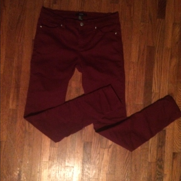 Maroon Jeggings