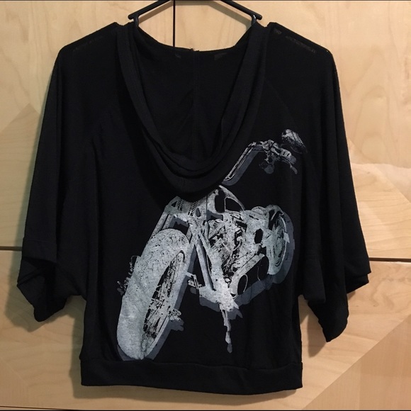 Romeo & Juliet Couture Hooded Shirt