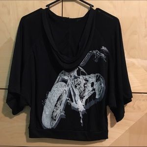 Romeo & Juliet Couture Hooded Shirt