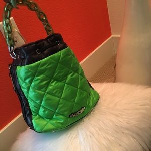 Moschino bag wore once nice color