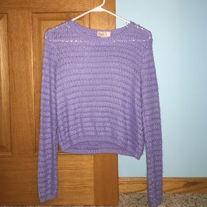 Purple sweater