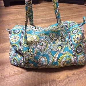 Vera Bradley Peacock Small Travel Duffel