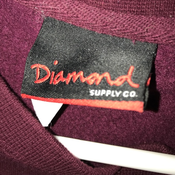 Maroon crew neck