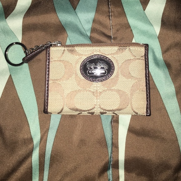 Coach keychain wallet