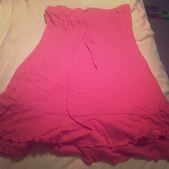 Pink tube top from Abercrombie size small