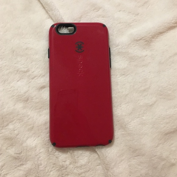 Red speck iPhone 6/s case