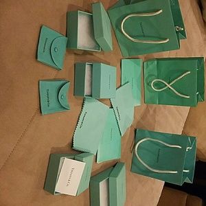 Tiffany & co authentic  boxes.