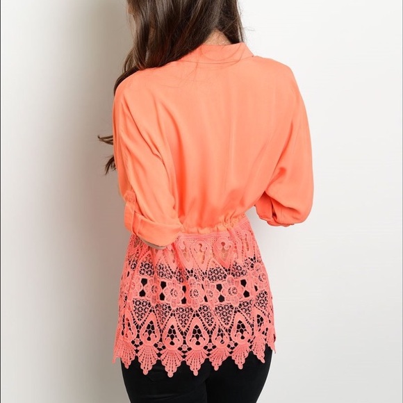 Orange top - Picture 2 of 2